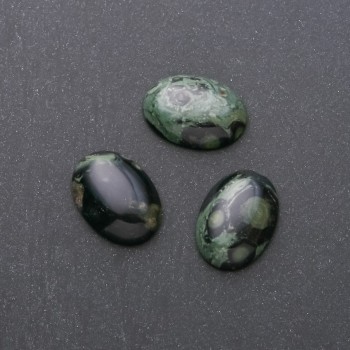 Cabochon piatră jasp oceanic sintetic 25×18 mm