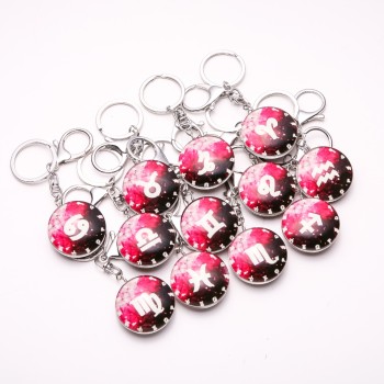 Breloace Zodiac, set de 12 bucăți, lungime 10 cm