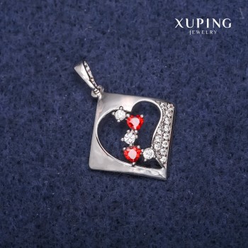 Pandantiv Xuping Romb 20×22×28 mm rodiu