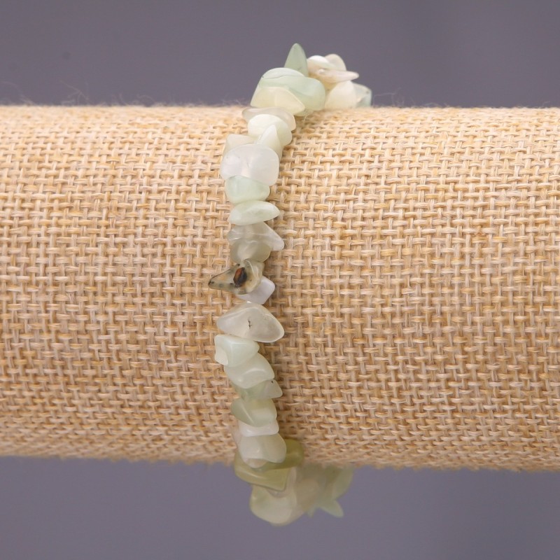 Brățară din onix natural, mărgele mici, diametrul 7 mm (±), pe elastic, lungime 18 cm