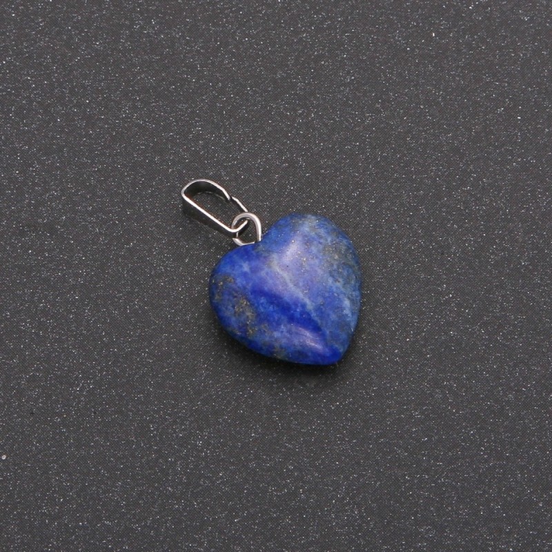 Pandantiv Inimă azurit 14x14x23 mm