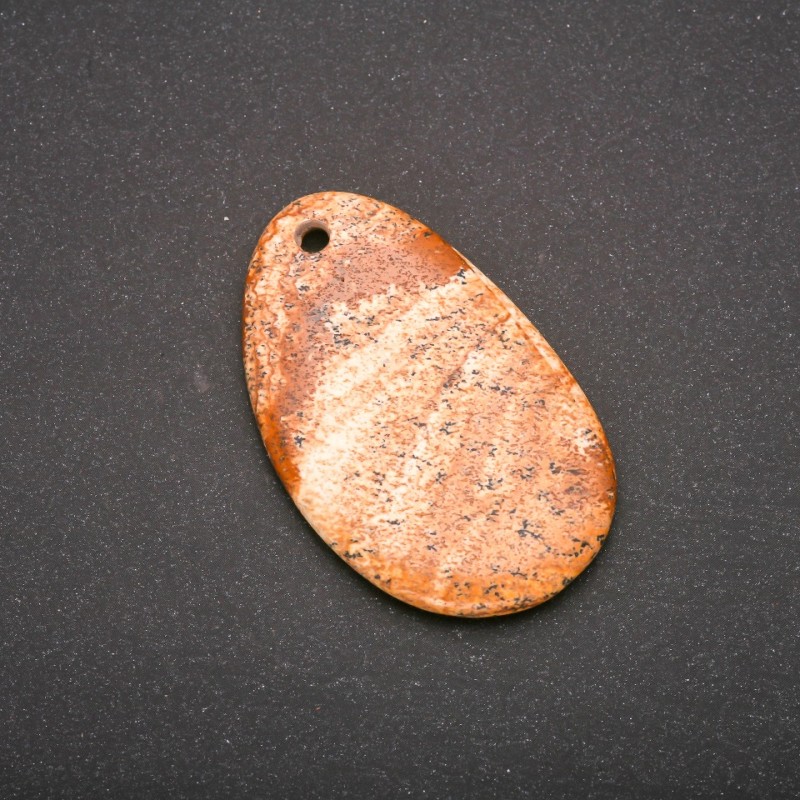 Pandantiv din jasper peisaj 34x53 mm