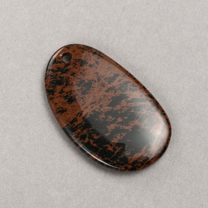 Pandantiv din obsidian 32×53 mm