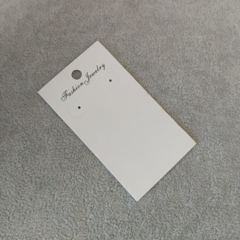 Planșetă pentru cercei 9×5 cm, set de 200 buc.