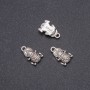 Pandantiv broască, diametrul 10×17 mm, greutate aproximativă 20 g, pachet de 12 buc.
