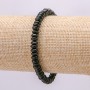 Brățară din agat natural – discuri 6×3 mm, circumferința 18 cm +