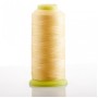 Fir de bobină, galben vibrant, diametrul 0,9 mm, din nylon, pentru lucru manual, 300 m