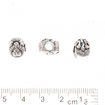 Mărgea Pandora Leu, diametrul 3,5 mm, fațetată 8x11 mm, ambalaj 20 g ± 8 buc.