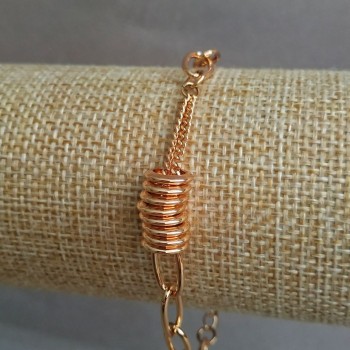 Brățară Xuping placare cu aur 18K, lungime 18–20 cm, grosime 7 mm+