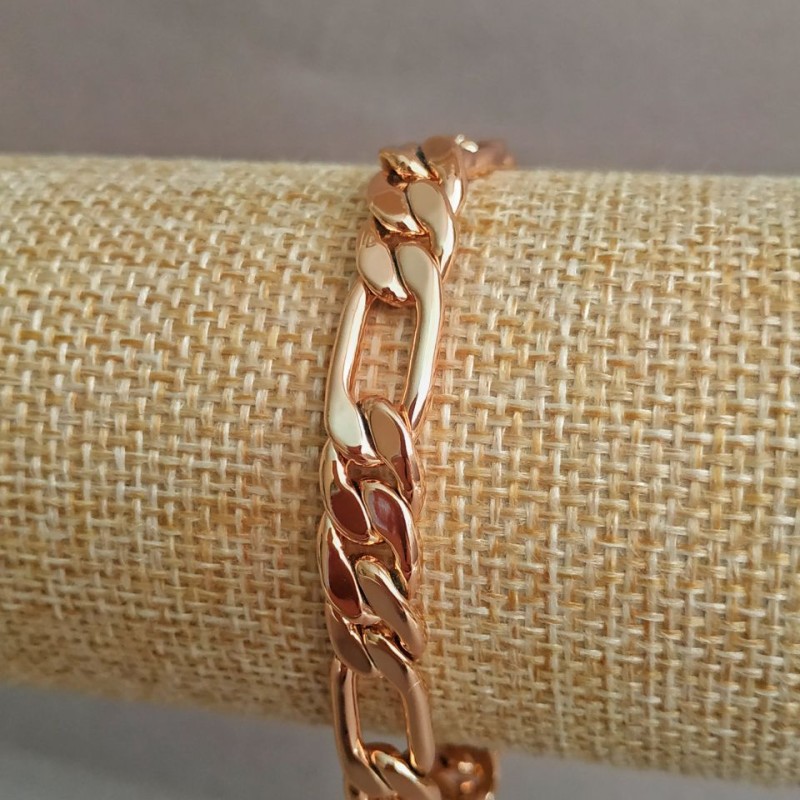 Brățară Xuping placare cu aur 18K, lungime 19 cm, grosime 8 mm+