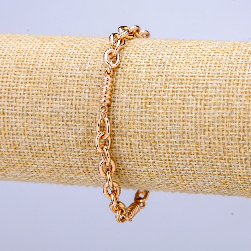 Brățară Xuping placare cu aur 18K, grosime 5,5 mm, lungime 18 cm