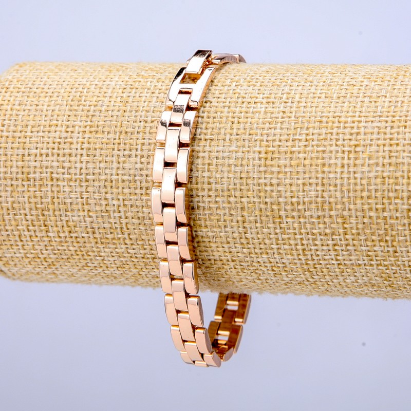 Brățară Xuping aur placat 18K, grosime 8 mm, lungime 19 cm