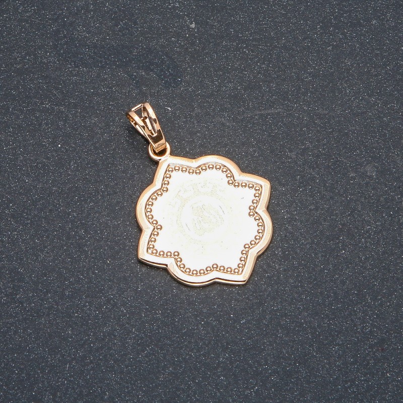 Pandant Xuping placat cu aur 18K, diametrul 34×25 mm +