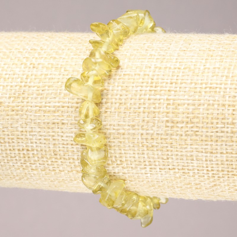 Brățară pe elastic din cuarț nuanțat – fragmente mici, diametrul 6–8 mm+