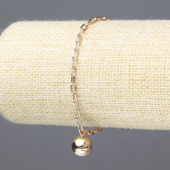 Brățară Xuping placată cu aur 18K, grosime 3 mm, lungime 17–20 cm