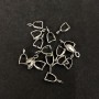 Bază de pandantiv cu margine 12×3,5 mm, ambalare 17 bucăți ± 5 g