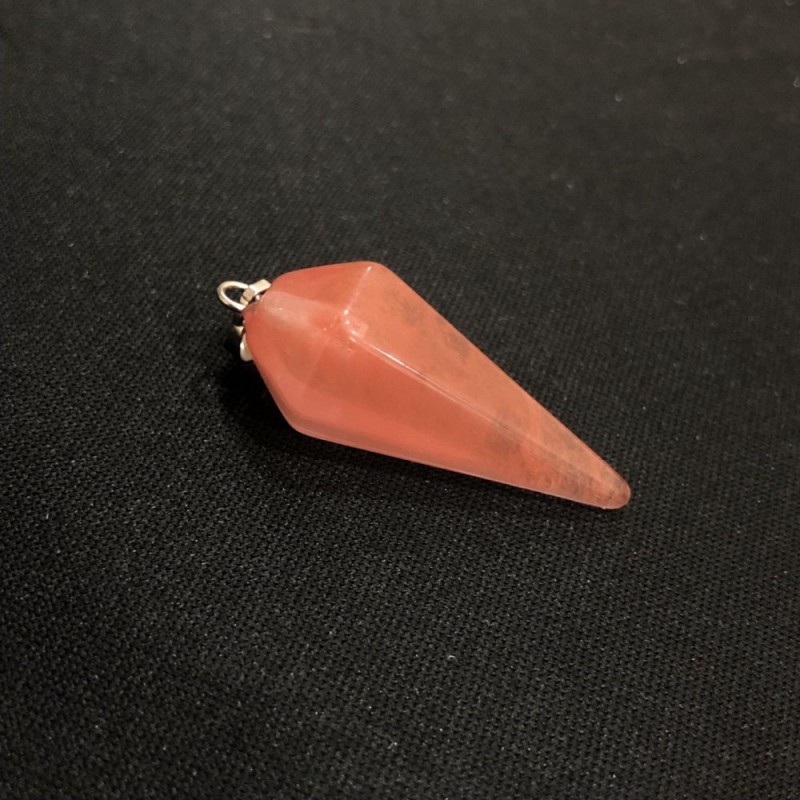 Pandantiv «Pendul» din calcedon 40×30×13 mm