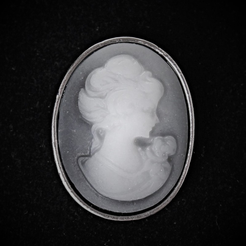 Broșă Camee 3×2,5 cm
