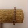Brățară pe elastic din cuarț nuanțat (acrilic sintetic), mărgele netede, diametrul 6,5 mm, lungime 18 cm