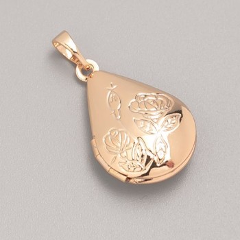 Pandantiv Xuping medalion pentru fotografie, diametrul 24x15 mm+