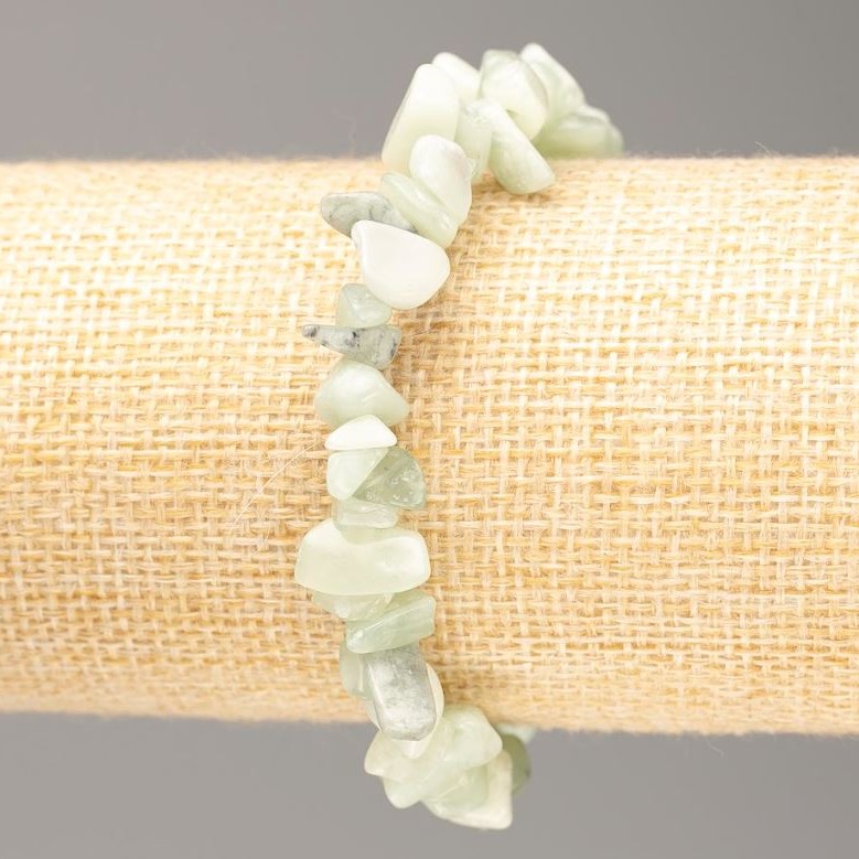 Brățară din fragmente de onix, diametru 14,5×4 – 7×3 mm, lungime 18 cm pe elastic