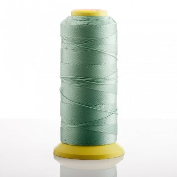 Fire de nylon pe bobină verde măsliniu, diametrul 0,3 mm, pentru artizanat, 500 m