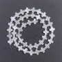 Mărgele din sidef în formă de cruce, diametrul 8×8×3 mm, lungime 39 cm, pe fir