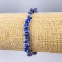 Brățară din sodalit, piatră naturală, fragmente, diametrul 8x4 mm, lungime 18 cm (elastic)