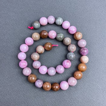 Mărgele de jad colorat, 10 mm