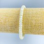 Brățară din sidef neted, rondel, diametrul 6x4 mm, lungime 18 cm (elastică)