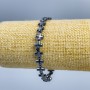 Brățară din hematit Cruce, diametru 8x8x3 mm +-, lungime 18 cm (elastică)