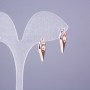 Cercei Xuping placare 18K, lungime 18 mm+
