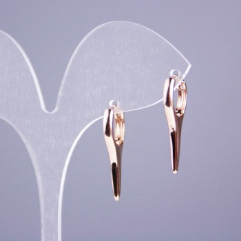 Cercei Xuping placare cu aur 18K, lungime 25 mm+