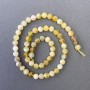 Mărgele din opal galben, piatră naturală, formă sferică netedă, diametrul 6,5 mm +/-, lungime 39 cm+