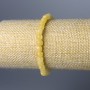 Brățară din citrin natural, cuburi fațetate, diametrul 5,5 mm, lungime 18 cm (elastic)