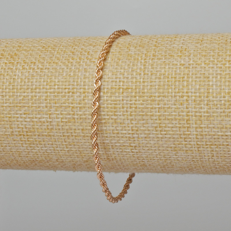 Brățară Xuping placată cu aur 18K, lungime 19 cm, grosime 2,5 mm