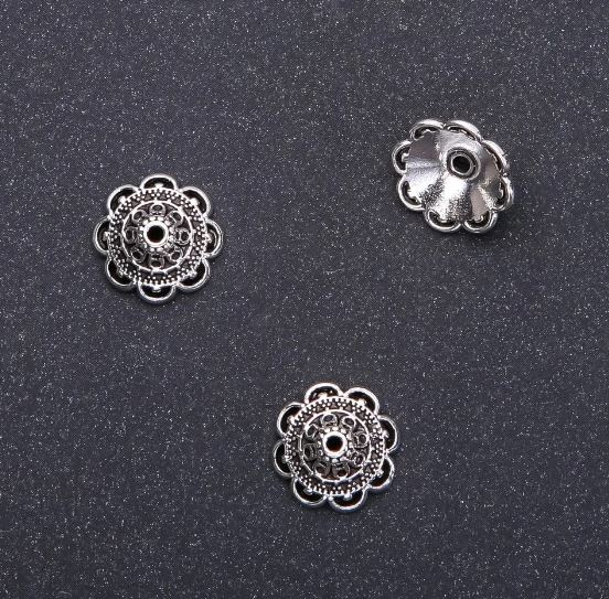 Capace terminale, diametru 14×6 mm, diametrul interior 1,5 mm; ambalaj 20 g, 16 bucăți (+-)