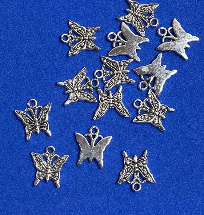 Фурнітура підвіска Метелик 18х16мм фасування 20грам + -18шт. +