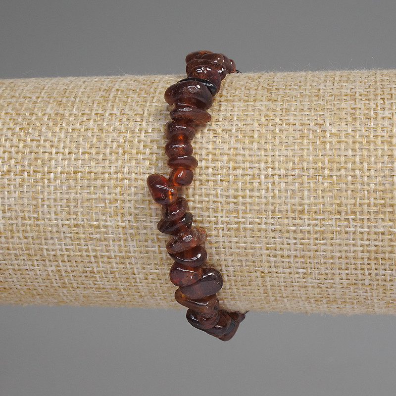 Brățară carneol – cioburi, diametru 5-9×2-4 mm ±, lungime 18 cm ±, pe elastic