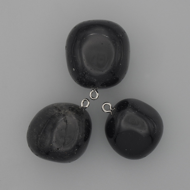 Pandantiv din agat cub, diametrul 20x20 mm, lungimea 25 mm