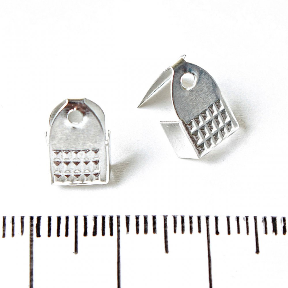 Crimpuri pentru șnururi, set de 30 bucăți, 7x14 mm