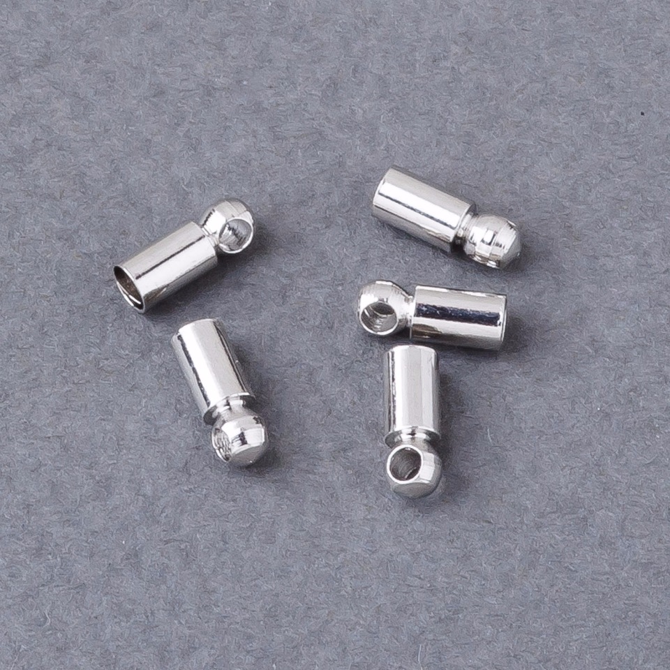 Capace terminale pentru bijuterii 3x8 mm, ambalaj 30 (±) buc