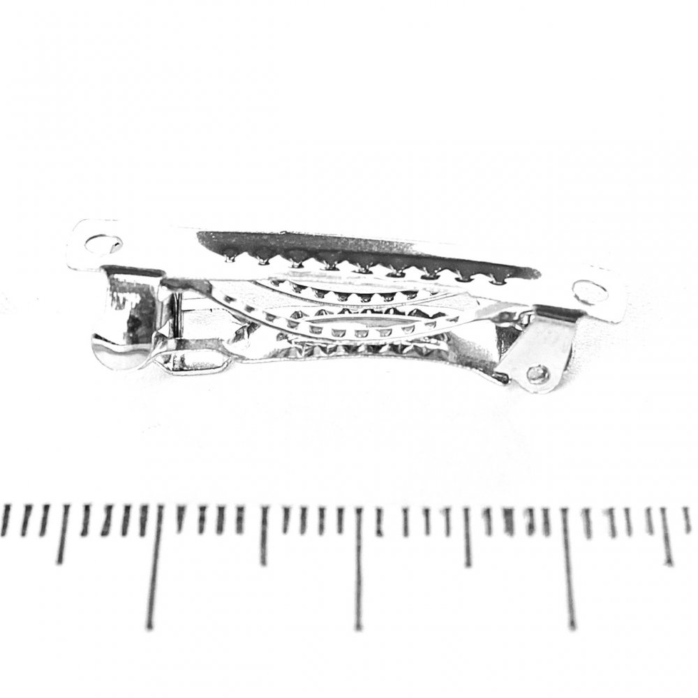 Prețul per pachet /10 buc. Bază metalică pentru agrafe de păr 30 mm