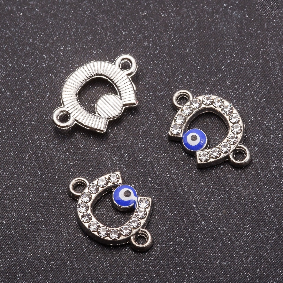 Conector în formă de potcoavă 17x11 mm, set de 3 bucăți