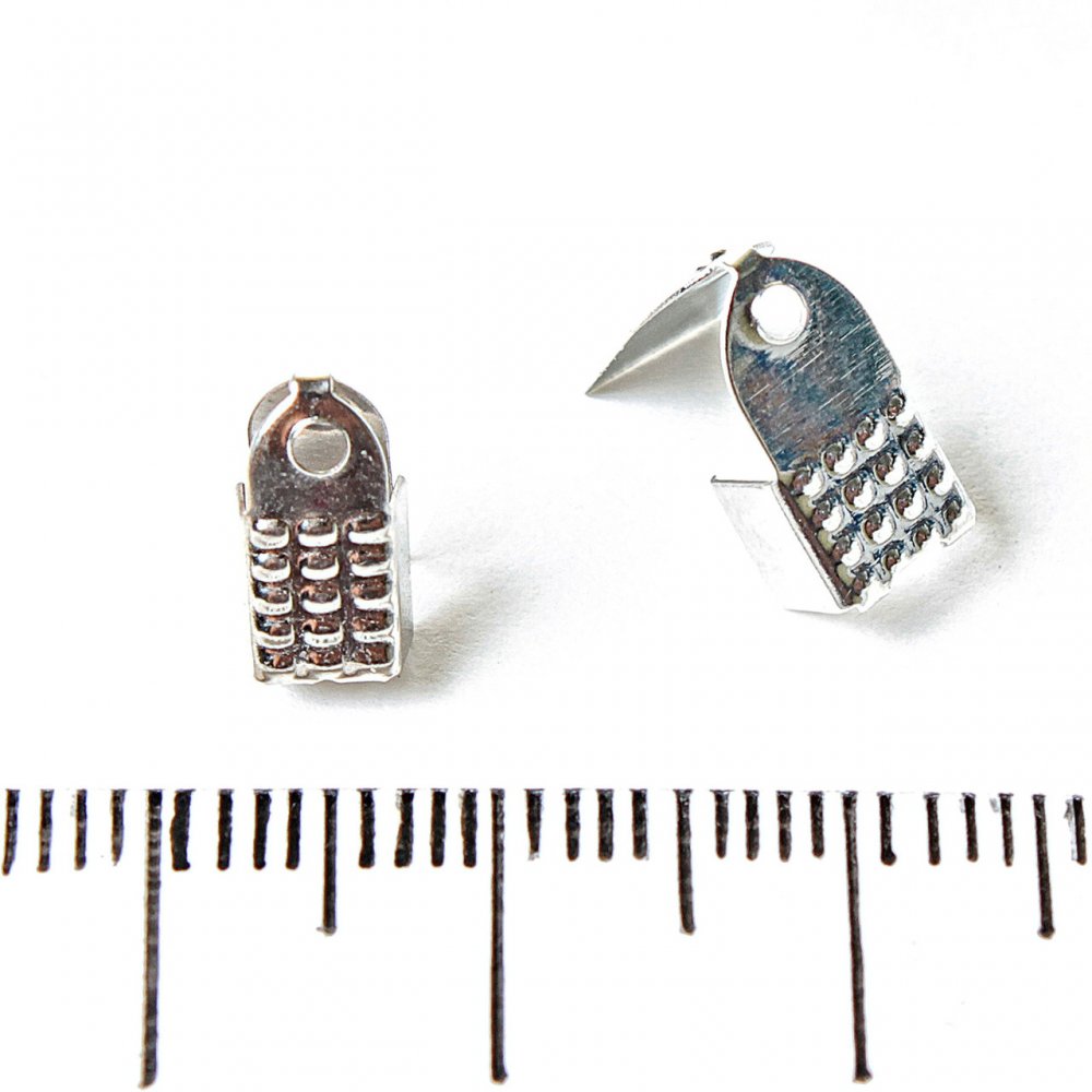 Захипи шнурків фас. 50шт5, 5х11мм