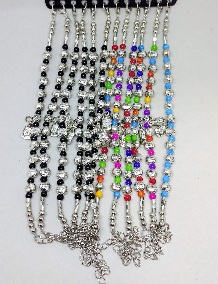 Brățară «Starea Buddha» ambalaj de 12 bucăți, lungime 17–22 cm