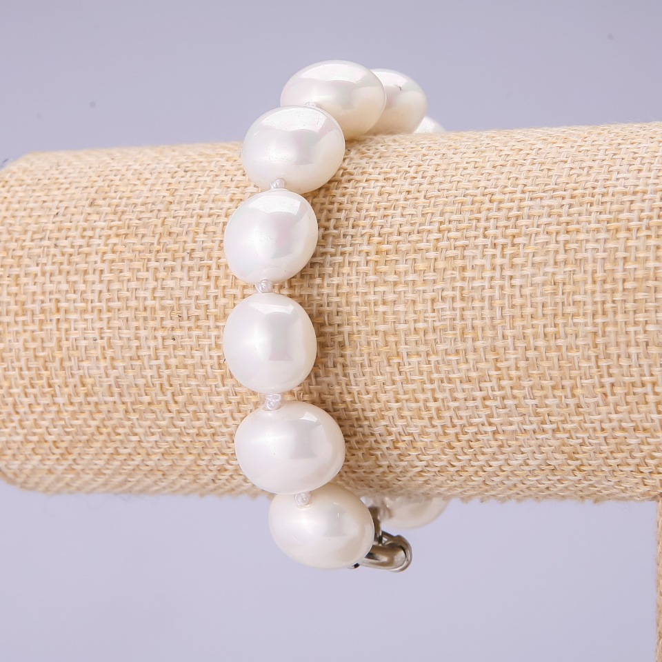 Brățară Mallorca, diametrul 15×12 mm, lungime 19 cm