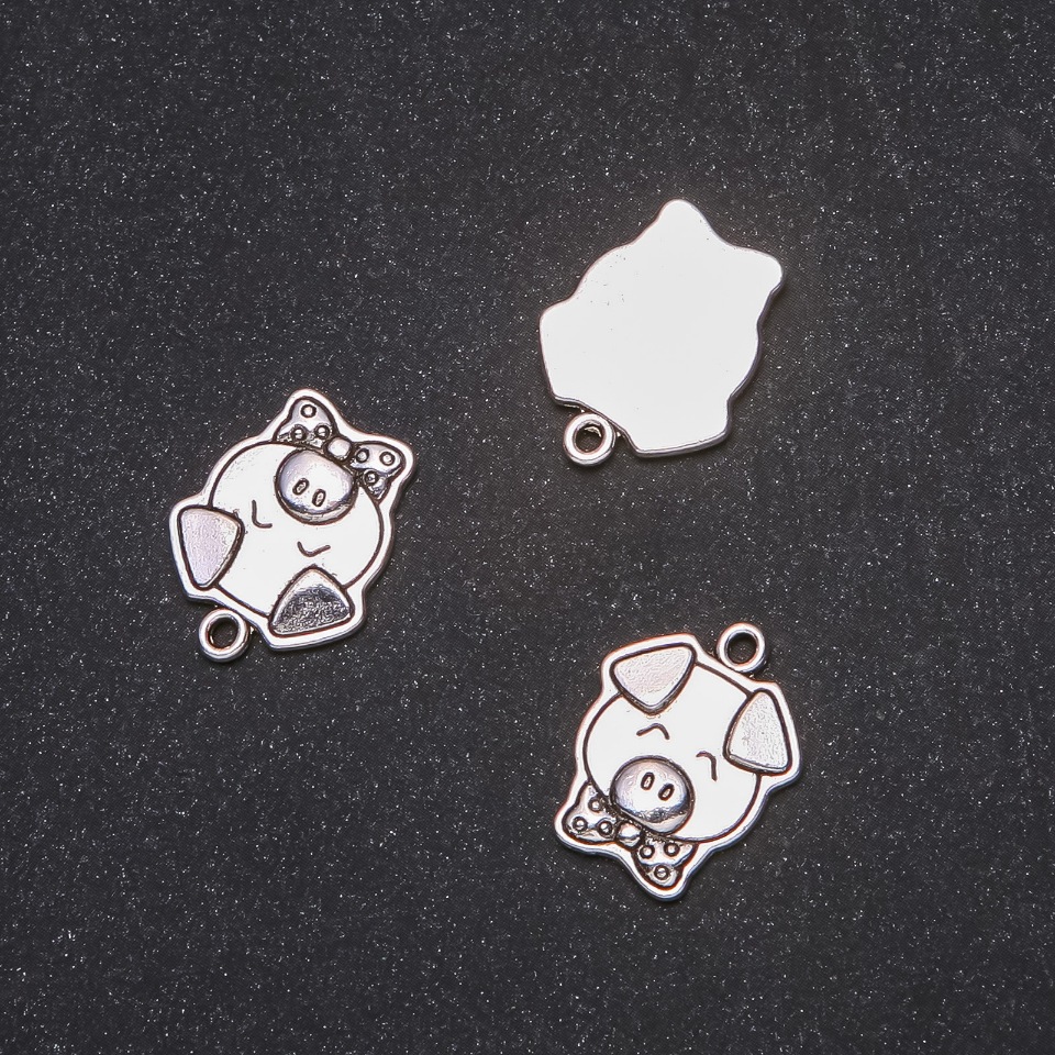 Pandantiv Purceluș 16×20 mm, ambalare 20 g, +9 buc