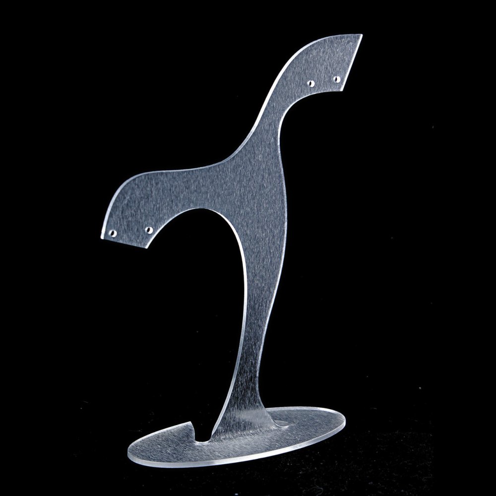 Suport pentru cercei, din plastic mat, înălțime 160 mm, lățime 98 mm, adâncime 43 mm