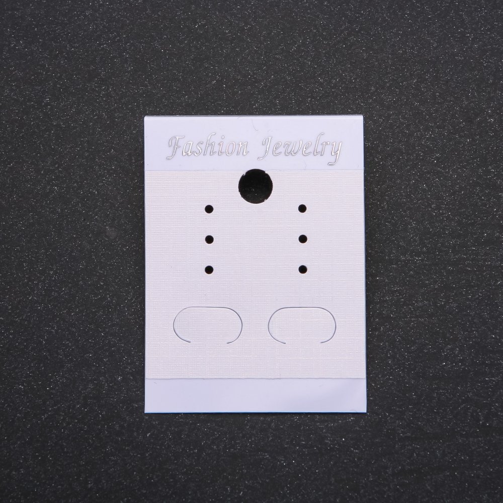 Planșetă pentru cercei 5×3, 7 cm, 100 buc.